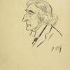 Caricature of unidentified actor