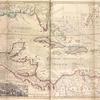 A map of the West-Indies or the Islands of Ameirca in the North Sea, with ye adjacent countries ...
