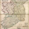 A new map of Ireland, divided into its provinces, counties and baronies, wherein are distinguished the bishopricks, borroughs, barracks, bogs, passes, bridges &c. with the principal roads, and the common reputed miles.