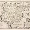 A new map of Ipresent Spain & Portugal, shewing their principal divisions. cheif cities, townes, ports, rivers, mountains &c.