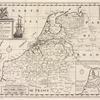 A new map of the Netherlands or Low Countries, shewing their principal divisions, cities, towns, rivers &c.