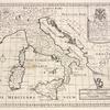 A new map of ancient Italy, together with the adjoyning islands of Sicily, Sardinia, and Corsica, shewing their principal divisions, cities, towns, rivers, mountains &c.