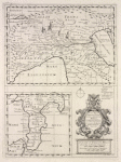 A new map of Gallia Cisalpina & Græcia Magna, shewing their chief divisions, people, cities, towns &c.