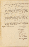 Robert Sanderson and others to Lieutenant Governor Robert Monckton