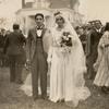 Gypsy wedding, Suffolk, Virginia. Wedding couple Stanley Joseph George and Josephine Mitchell