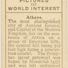 14. Greece, Athens. The Propylæ