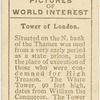 5. British Isles, London. The Tower