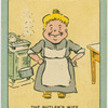 Mrs. Tray.The Butler's wife.