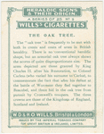 The Oak Tree.