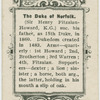 Duke of Norfolk.
