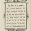 Duke of St. Albans.