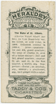Duke of St. Albans.