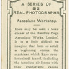 Aeroplane workshop.