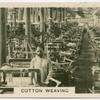 Cotton weaving.