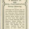 Cotton weaving.