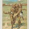 Privates Curtis and Morton, 22nd E. Surrey Regt. rescuring Col. Harris, Natal, south African War, Feb. 1900.