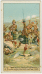 Capt. Mecklejohn, Gordon Highlanders at Elandslaagte, South African War, 1899.
