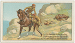 Col. Sir Redvers Buller, saving Capt. d'Arcy at the Battle of Inhlobani Mountain, March 28th 1879.