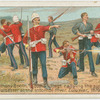 Col. Sergt. Anthony Booth, 80th Regt. rallying the survivors of the disaster at the Intombi River, Zulu War, 1879.