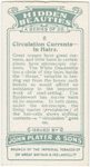 Circulation currents -- in hairs.