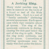 A jerking ring.
