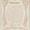 Mackenzie.