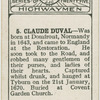 Claude Duval.