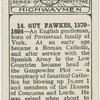 Guy Fawkes.
