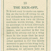 The kick-off.