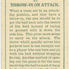 Throw-in on attack.
