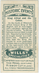 King Alfred and the cakes.