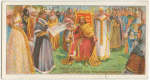 King John granting the Magna Carta.