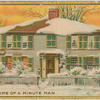 Home of a Minute Man