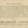 John Alden's house