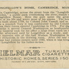 Longfellow's home, Cambridge, Mass.