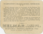 Washington's headquarters, Newburgh, N.Y.