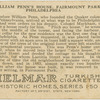 Home of William Penn