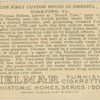 First custom house in America