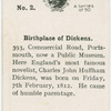 Birthplace of Dickens.
