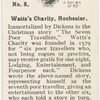 Watt's Charity, Rochester.