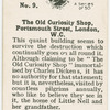 The Old Curiousity Shop, Portsmouth Street, London, W.C.
