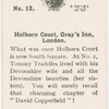 Holborn Court, Gray's Inn, London.