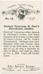 Doctor's Commons, St. Paul's Churchyard, London.