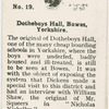 Dotheboys Hall, Bowes, Yorkshire.