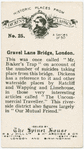 Gravel Lane Bridge, London.