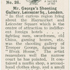 Mr. George's shooting Gallery, Leicester Square, London.