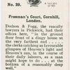 Freeman's Court, Cornhill, London.