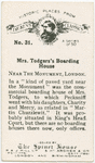 Mrs. Todger's Boarding House.