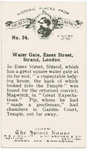 Water Gate, Essex Street, Strand, London.