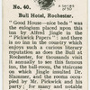 Bull Hotel, Rochester.